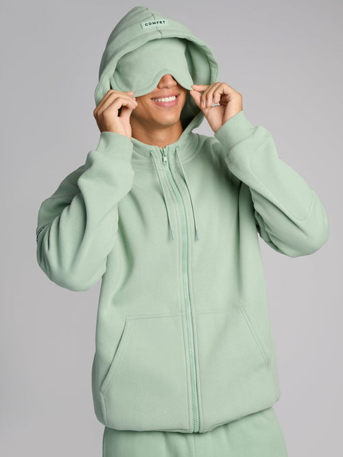 Airplane Mode Travel Zip Hoodie