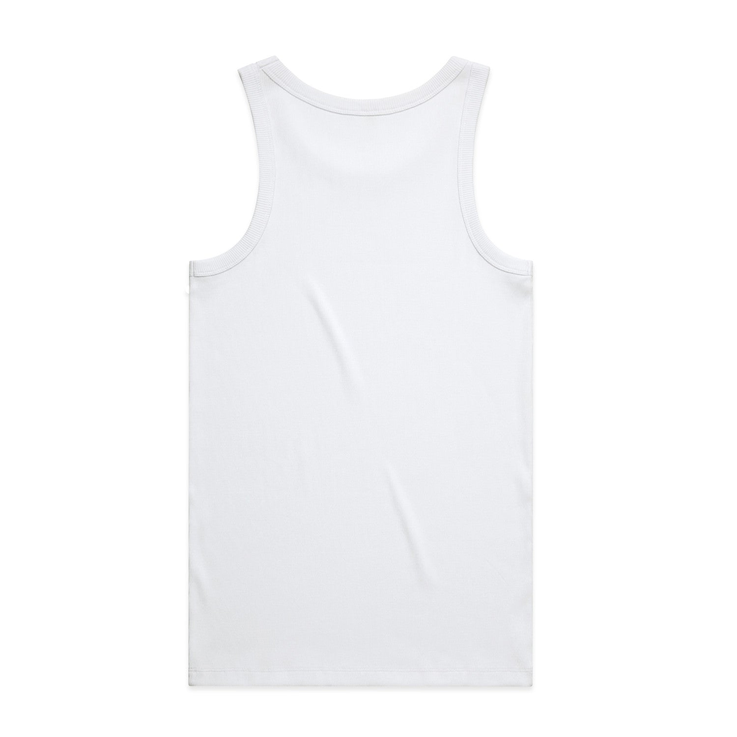 Men's Organic Rib Singlet | Arena Custom Blanks