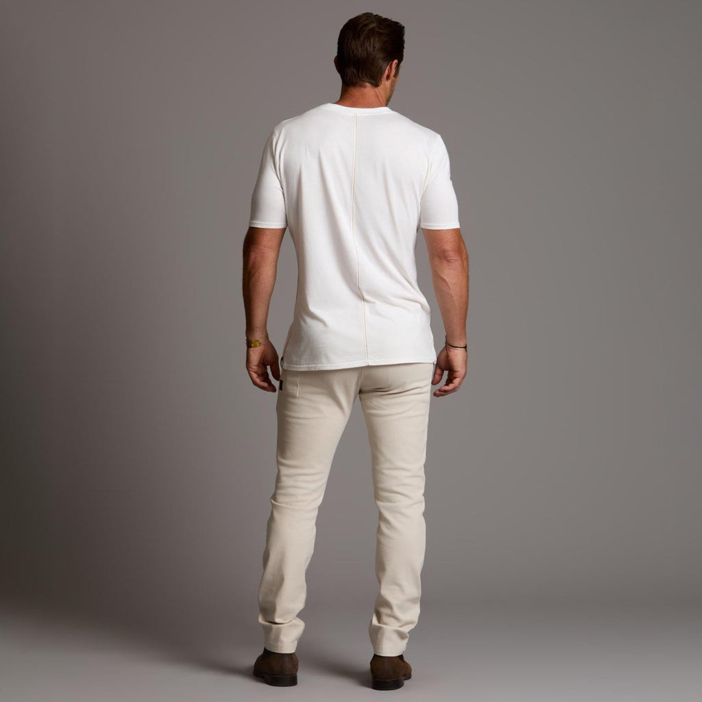 THE ELEMENTAL SLIM PANT / WHITE STONE