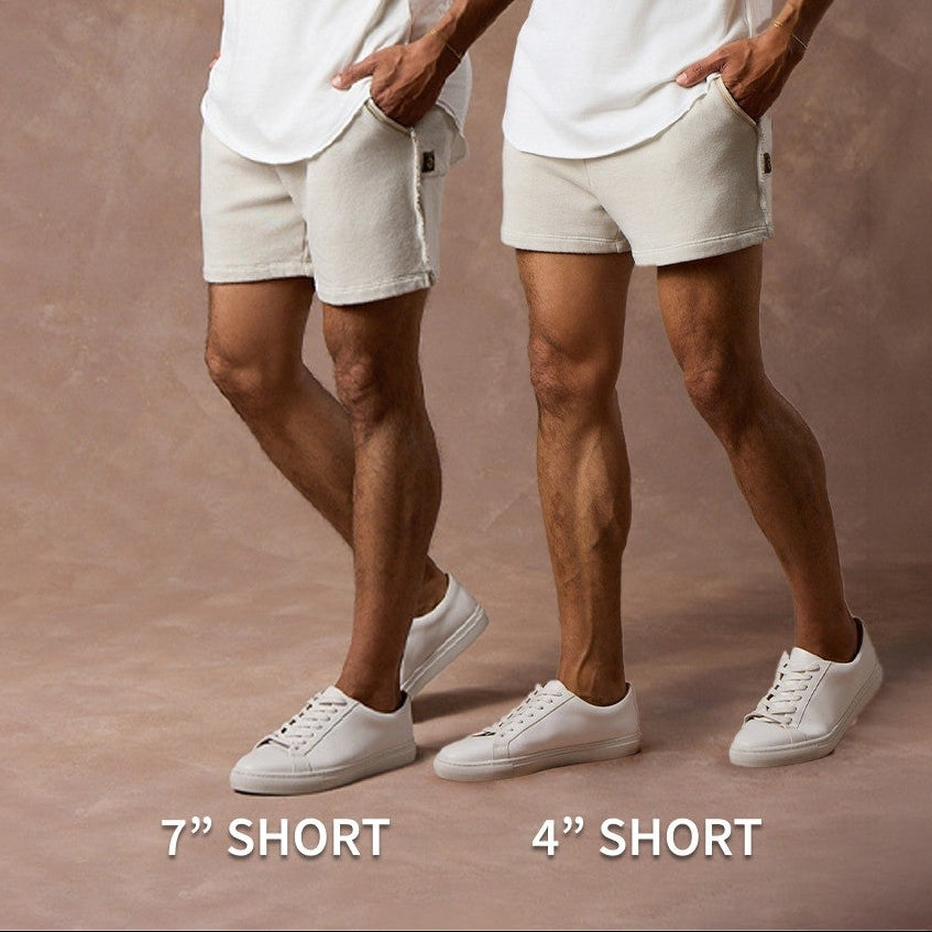4” RESORT SHORT / WHITE STONE